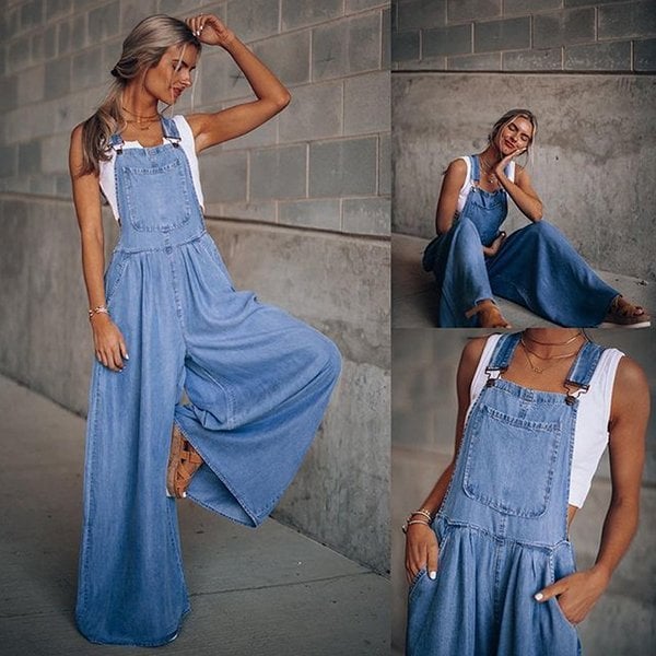 Ella - Stijlvolle Denim Jumpsuit voor Dames