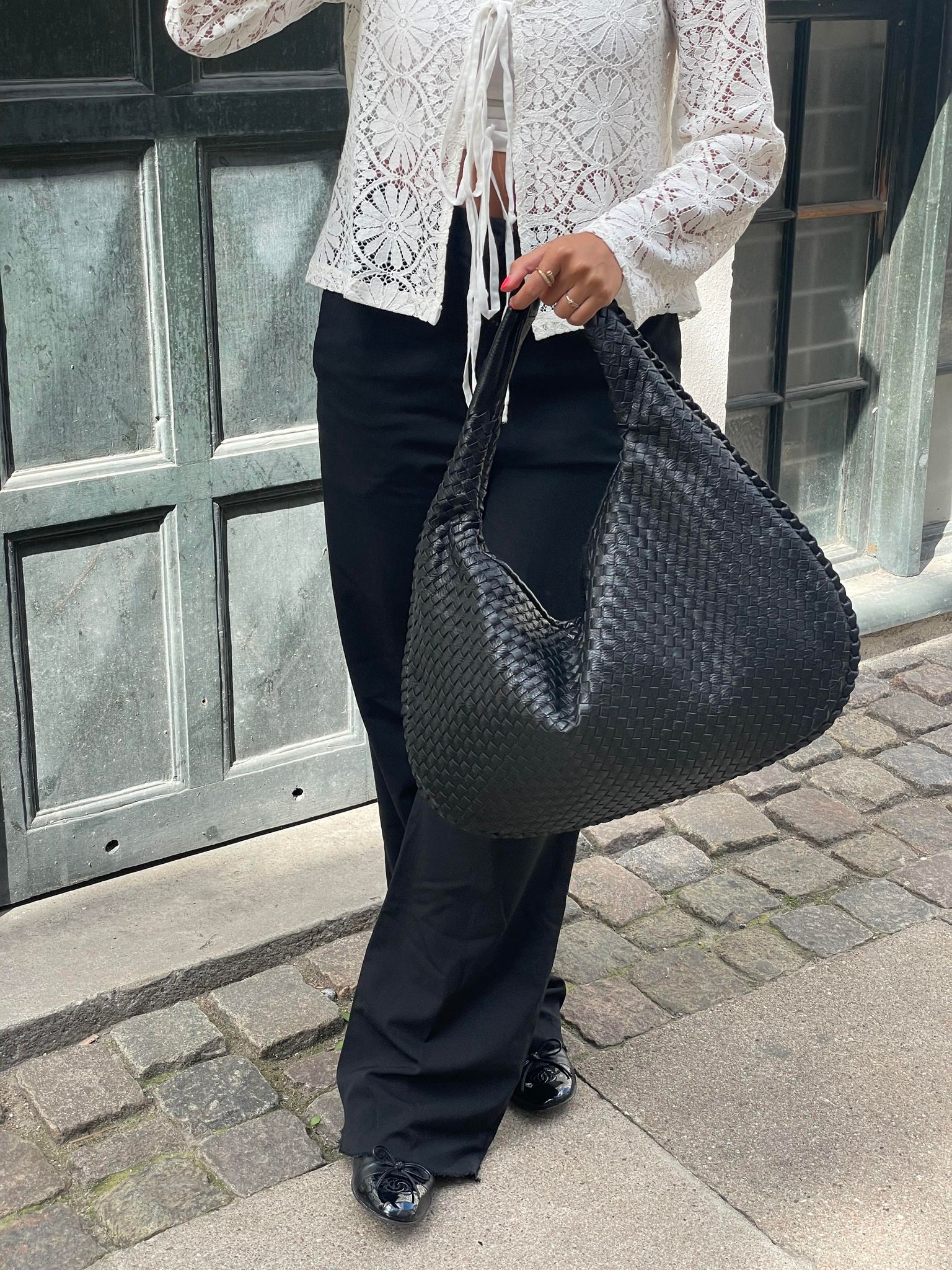 Nova - Trendy Gevlochten Handtas voor Vrouwen