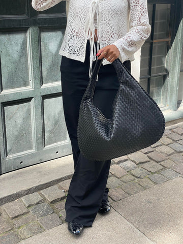 Nova - Trendy Gevlochten Handtas voor Vrouwen