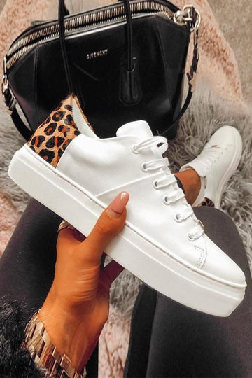 Luna - Stijlvolle Sneakers met Luipaard Print voor Vrouwen