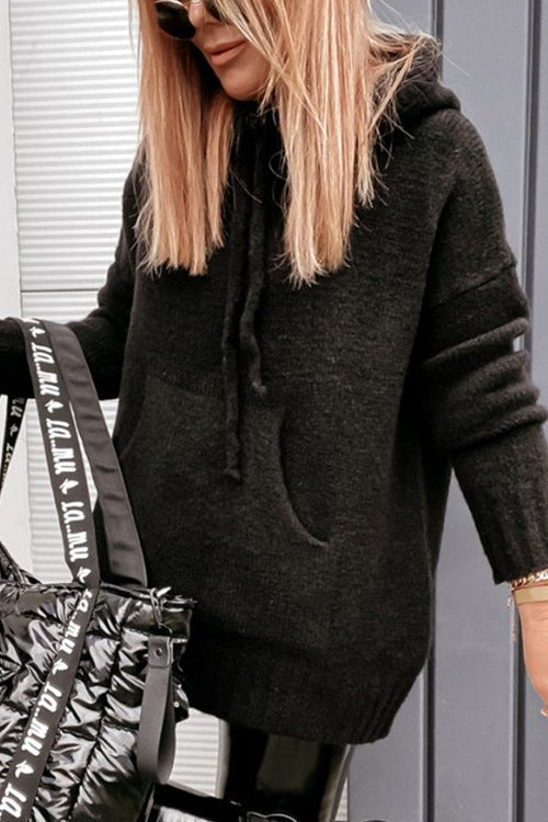Elizabeth - Casual Herfst Pullover met Capuchon en Zakken voor Vrouwen