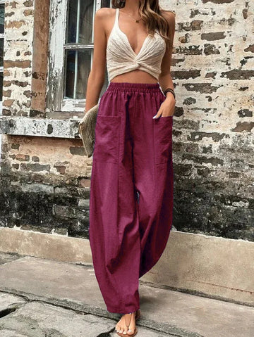 Cora - Stijlvolle en Comfortabele Zomerse Broek voor Vrouwen