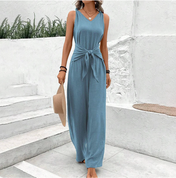 Julia - Stijlvolle en Comfortabele Blauwe Jumpsuit voor vrouwen