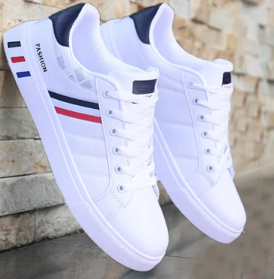 Bert - Casual Lente Ademend Platte Lace Sneakers voor Mannen