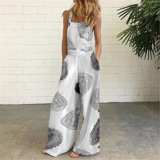 Ruby - Comfortabele Mouwloze Overall Jumpsuit voor Vrouwen