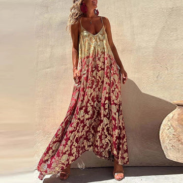 Martha - Stijlvolle en Comfortabele Zomerse Boho Jurk voor Vrouwen