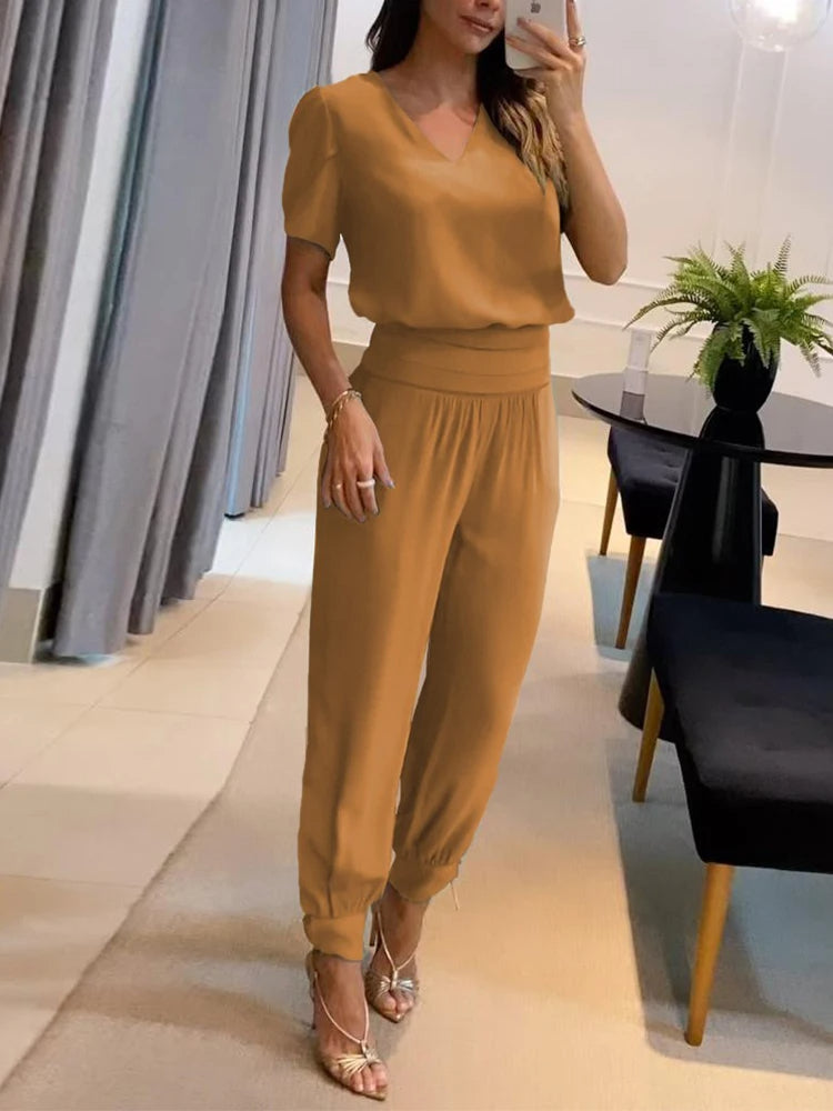 Emma - Stijlvolle en Comfortabele Zomer Jumpsuit voor Vrouwen