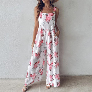 Mercy - Stijlvolle Jumpsuit met Bloemenprint voor Vrouwen