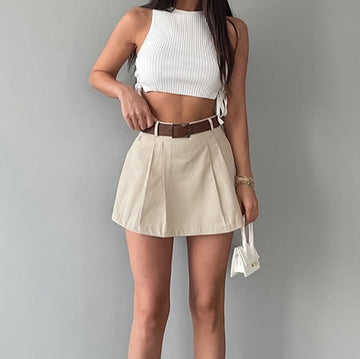 Ava - Moderne Hoge Taille Rok voor Vrouwen