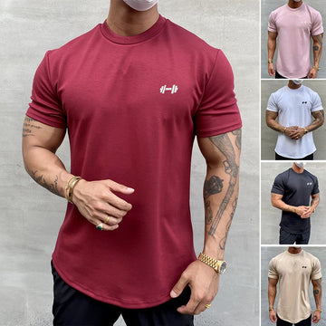 Manuel - Elastisch Sport T-shirt voor Heren