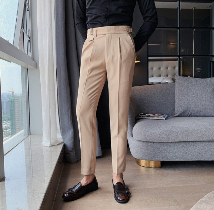 Louis - Stijlvolle Britse Business Herfst Broek voor Mannen
